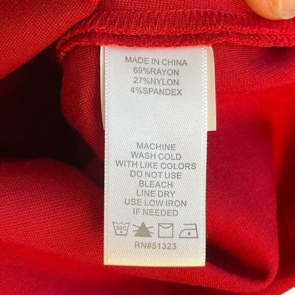 1. STATE Little Red Dress Sz 10 - Picture 11 of 11